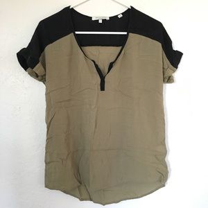 Dressy Olive Blouse